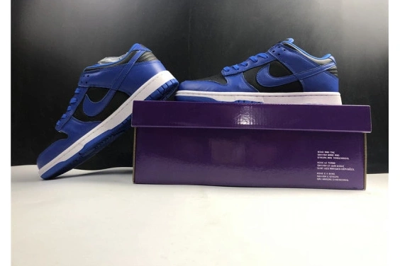 Dunk Retro Low Black Nike Hyper (2021) DD1391-001 Cobalt 1103